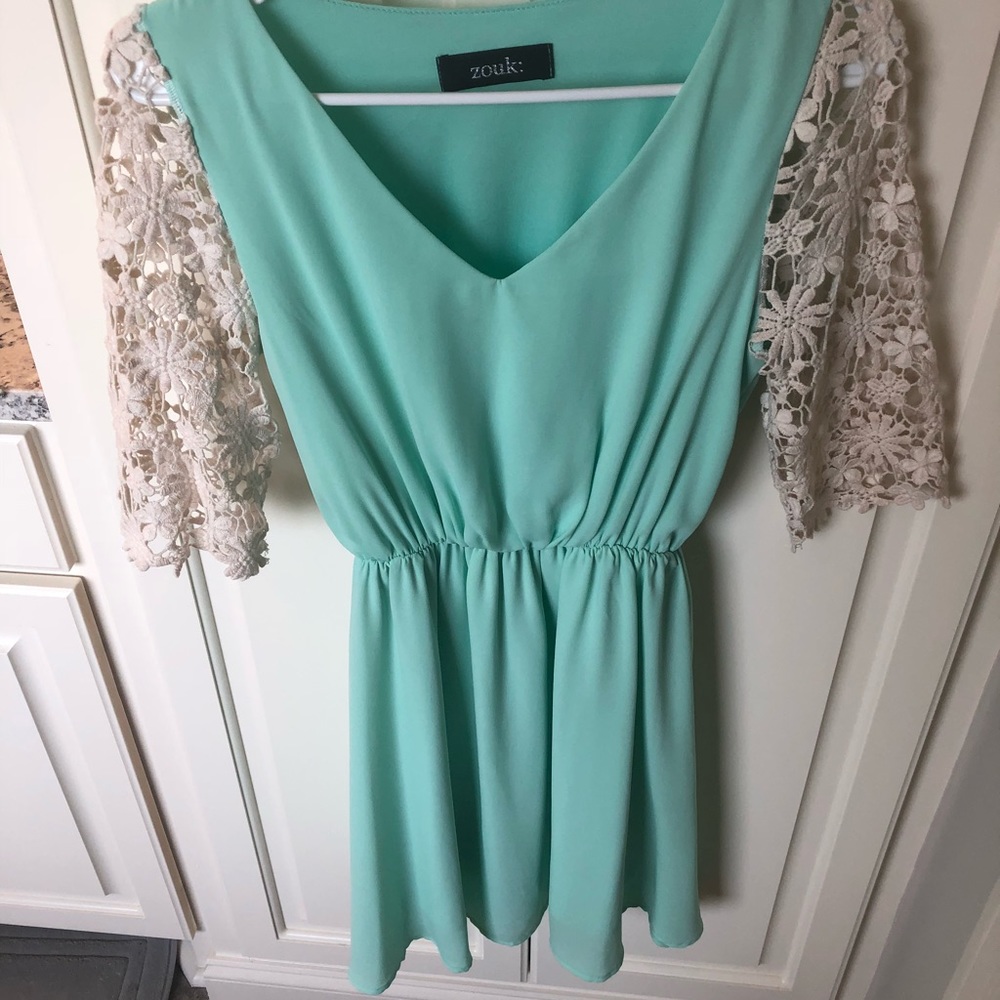 Teal dress! Bought for Easter last year.